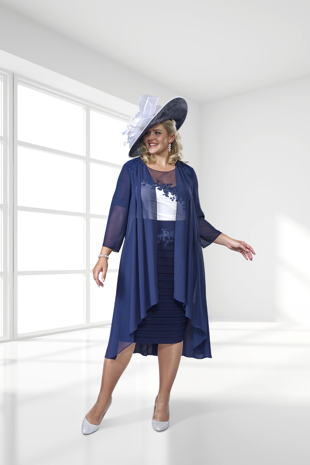 Mother of the bride dresses from Beautiful in Curves. Based in Ashford, Kent but serving all surrounding areas including Canterbury and Maidstone.